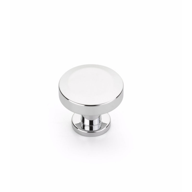 Heathrow Round Knob, Polished Chrome