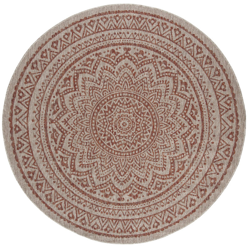 Tapis d'intérieur / extérieur Amedee Performance, Rond 9 pi