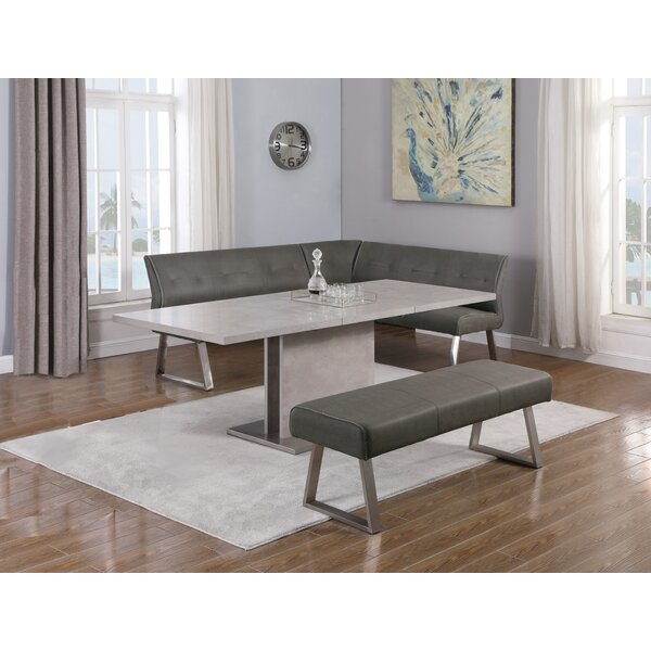 Orren Ellis Kalinda 3 - Piece Dining Set & Reviews | Wayfair