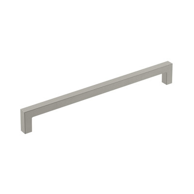 Monument 5-1/16 inch (128mm) Center-to-Center Satin Nickel Cabinet Pull
