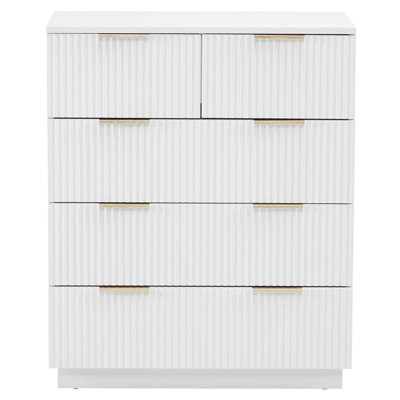 Commode 5 tiroirs pour chambre à coucher