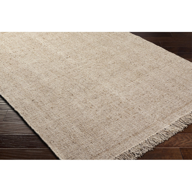 Besjan Hand Tufted Wool Rug, Rectangle 2' x 3'