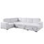 Canapé-lit modulaire en forme de U avec méridienne de rangement, canapé convertible surdimensionné, tissu d'ameublement en velours côtelé, mobilier de salon moderne-1691357212