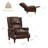Atilio 30.5" Wide Manual Standard Upholstered Recliner-1265460384