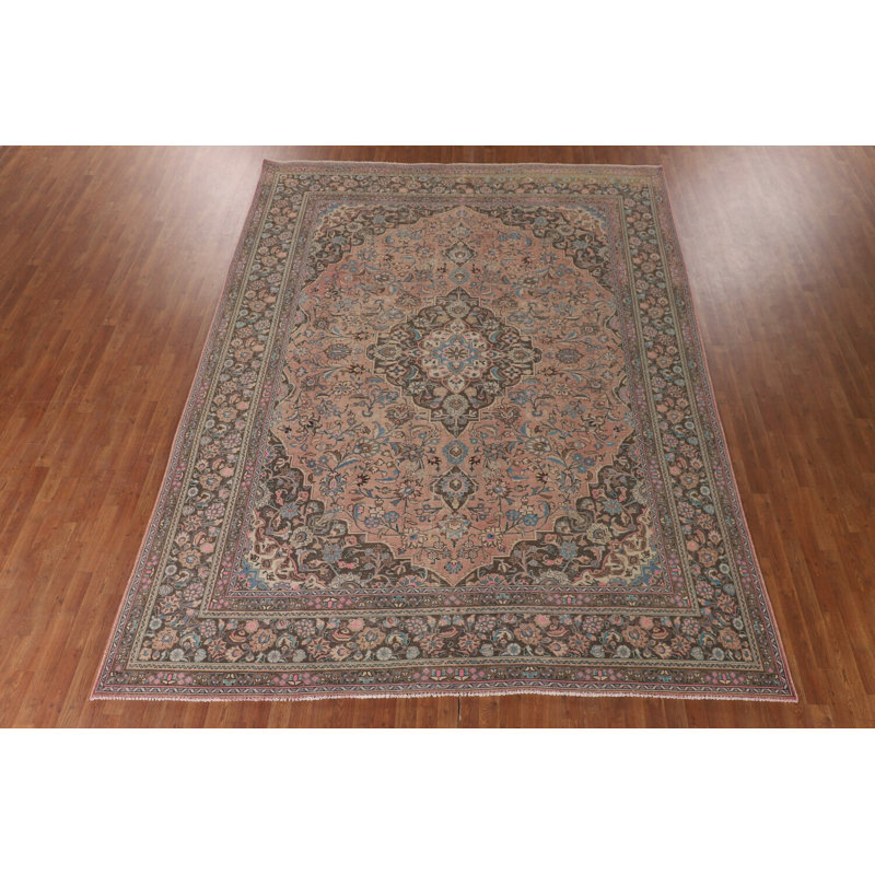 Tapis traditionnel rose 10 x 13