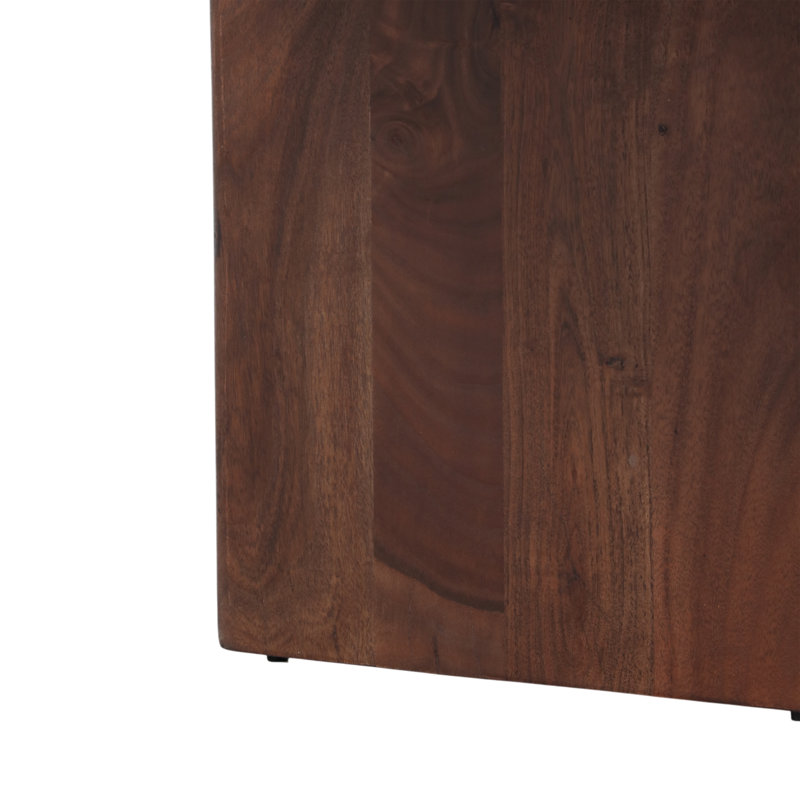 Sagebrook Home 39" Somerset Marble And Wood Coffee Table, Multi