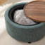 Bryonie Round Cocktail Ottoman with Storage-2098988782