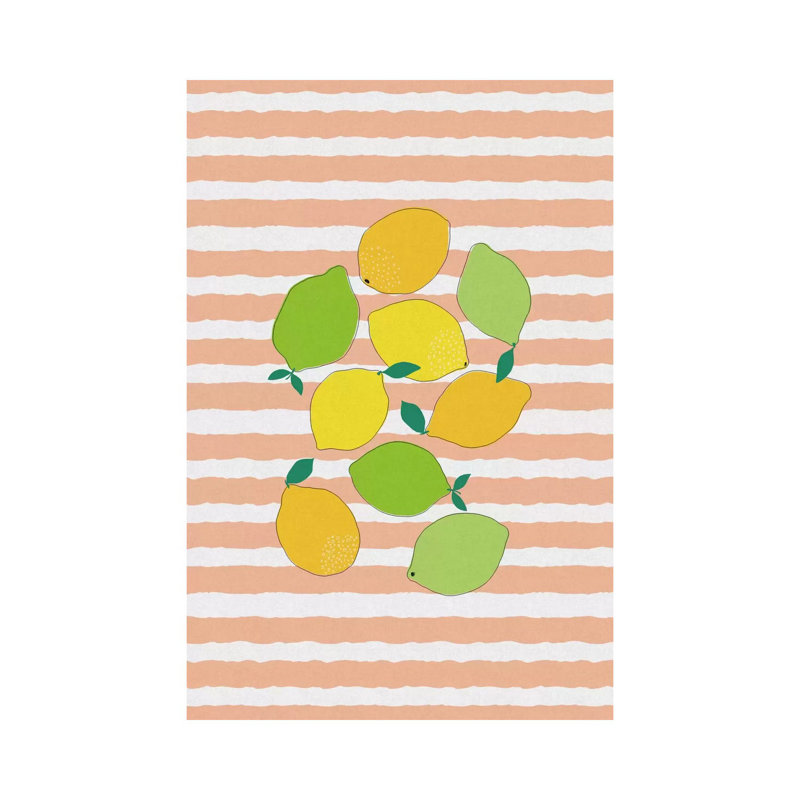 Citrus Crowd by Orara Studio - Wrapped Canvas Gallery-Wrapped Canvas Giclée, 152.5 cm H x 101.5 cm W