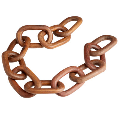 Cadena Wood Chain Sculpture