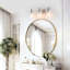 Éclairage pour meuble-lavabo avec abat-jour en verre transparent-743895084-744906929
