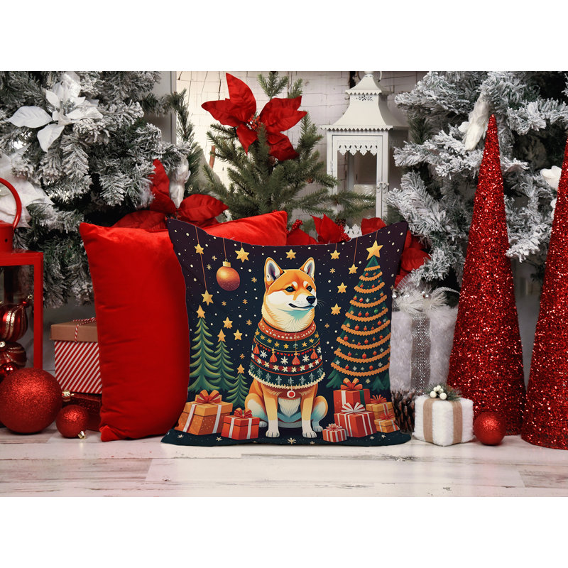 Coussin Enchanted Christmas Autre / Sans motif, 14 po x 14 po