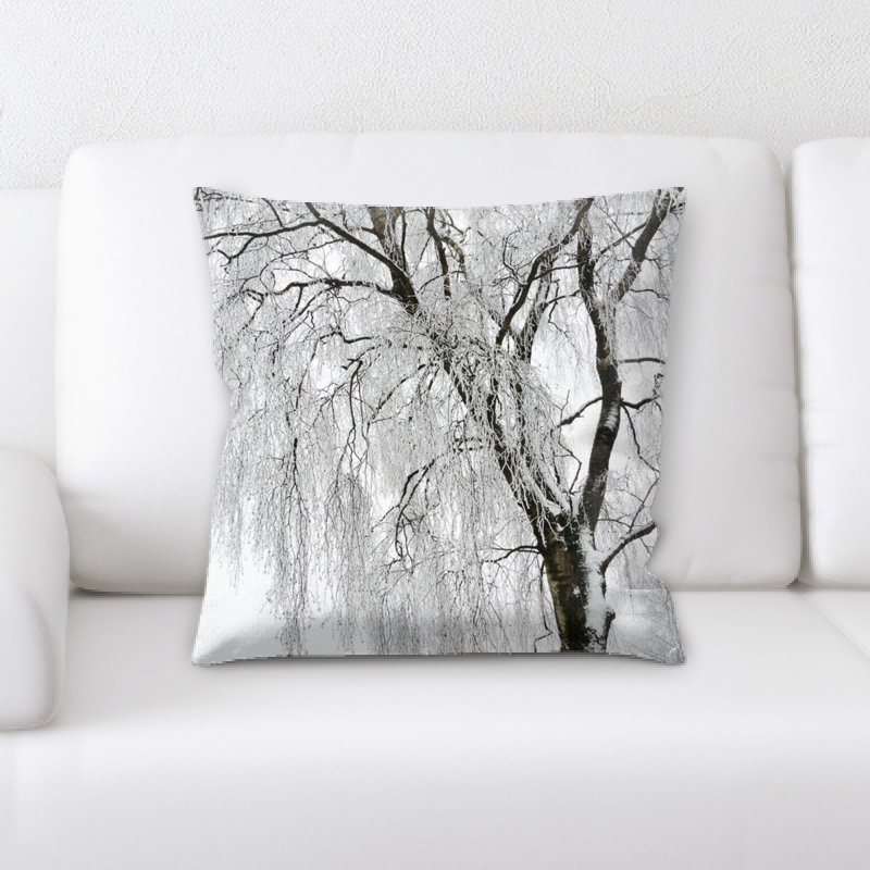 Microsuede Throw Pillow