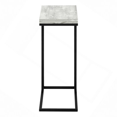 Modern Table, C-Shaped, End, Side, Snack, Living Room, Bedroom, Metal, Contemporary, Modern