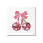 «Cherries & Striped Bow», art mural par Amelia Noyes-2113094634
