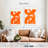 Avery Orange Brush Strokes-108239645