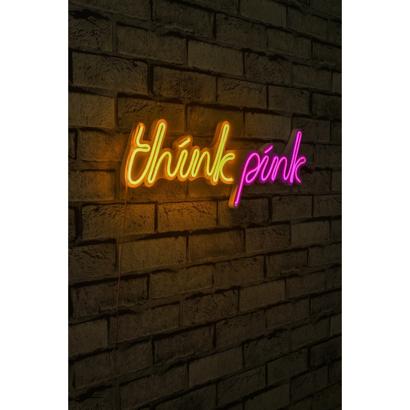 Flexible Neon LED Strip Lights, Yellow, 22.4 x 7.5 x 0.8 inches | Waterproof IP67, PVC Foam Template | 12V, 15.12W | Built-in Wall Hanging System | Perfect for Home Decor, Parties & Events, Easy Installation