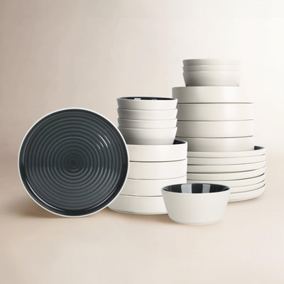 Elica Stoneware Dinnerware Set