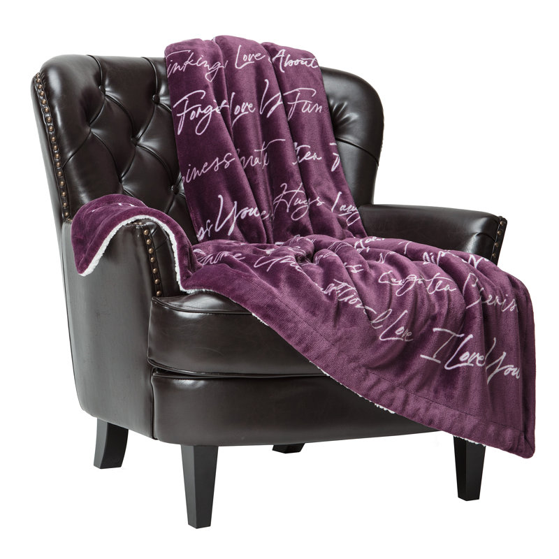 Jeté « I Love You Together Forever Anniversary », Aubergine