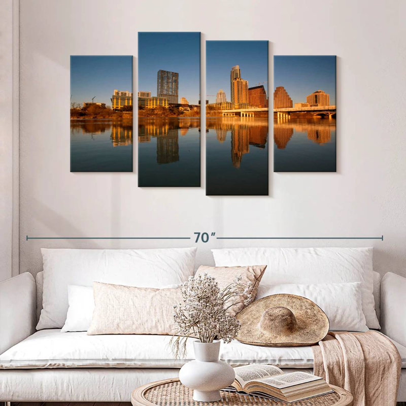 Nicci Golden Austin Reflection, H 32 po x l 52 po