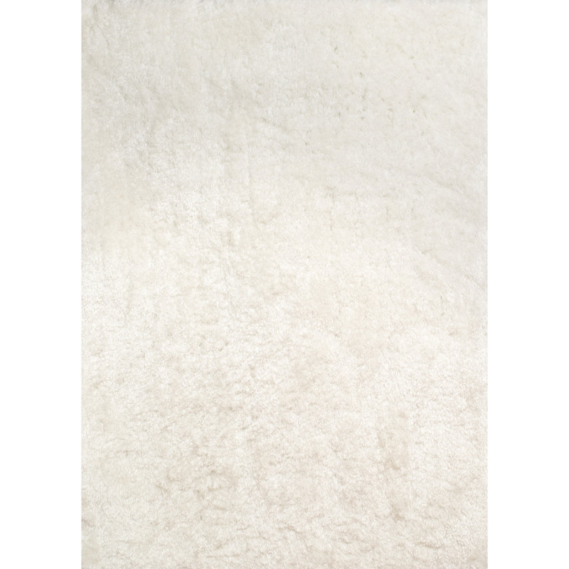 Tapis blanc Kristian, Rectangle 2 pi 7 po x 3 pi 11 po
