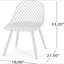 Chaise Lily (ensemble de 4)-2124007439