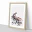 Leopard upon the Rock - Framed Print