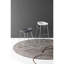 Palm Upholstered Backless Stool with Metal Frame-44643235-21155472