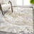 Bille Marbled Abstract Beige/Ivory Rug-248163563