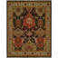 Wool Area Rug in Brown-1826583955