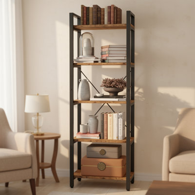 Dumt 65.2" H x 23.6" W Ladder Bookcase by 17 Stories