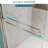 60" X 72" Double Sliding Doors with Double-handle towel rack and 1/4" Tempered Glass, Chrome-120019270