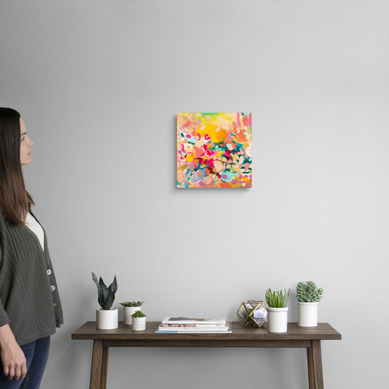 «Hopeless Romantic» par Amira Rahim, reproduction sur toile, Toile tendue, H 12 po x l 12 po, Sans cadre