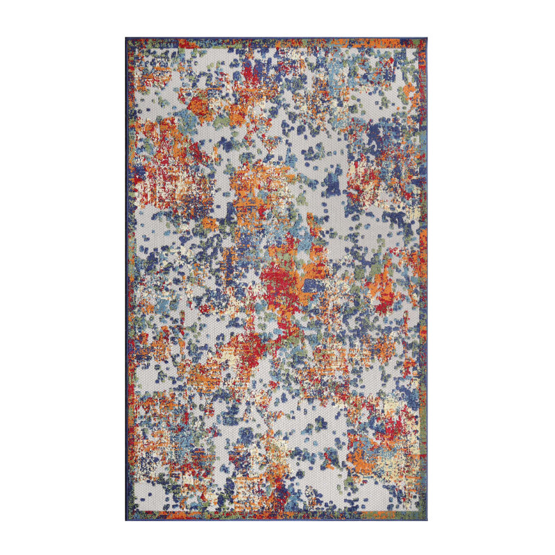 Tapis de jardin ou de patio Atthia, Rectangulaire 3 pi x 5 pi