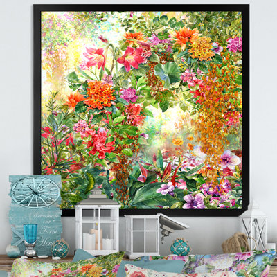 " Modern And Summer Garden V "