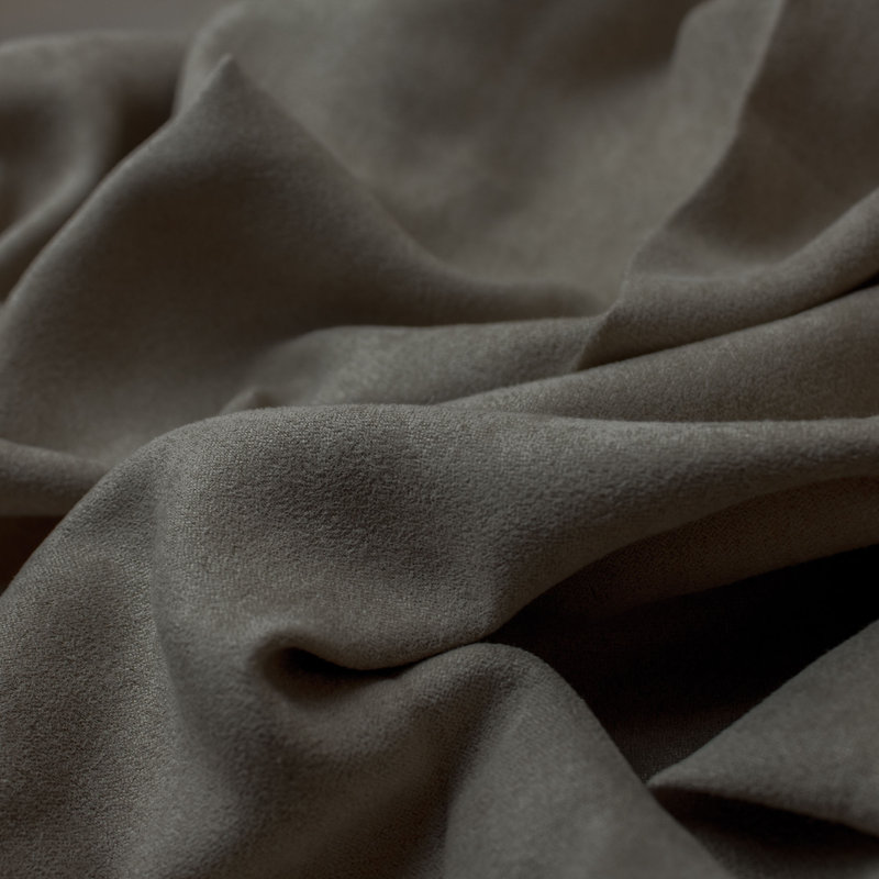 Classic Vail Suede Fabric, Pewter
