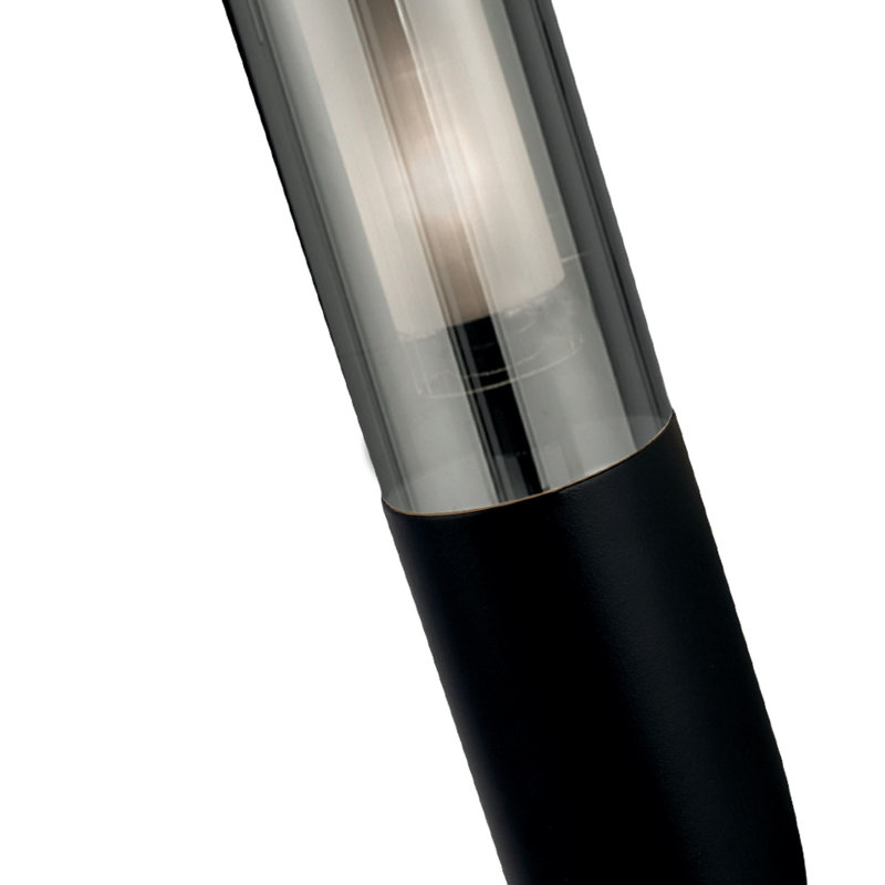 Buvana Black 40cm H Outdoor Flush Mount