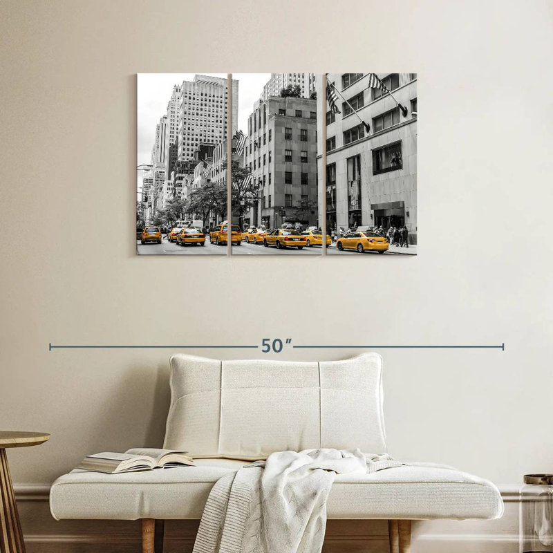 Mehar NYC Cabs Pop, H 24 po x l 38 po