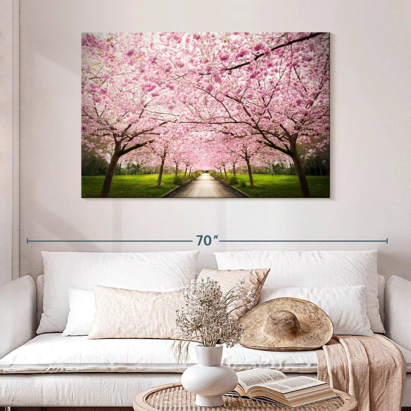 Harnek Walk Through Sakura Lane, 32" H x 48" W