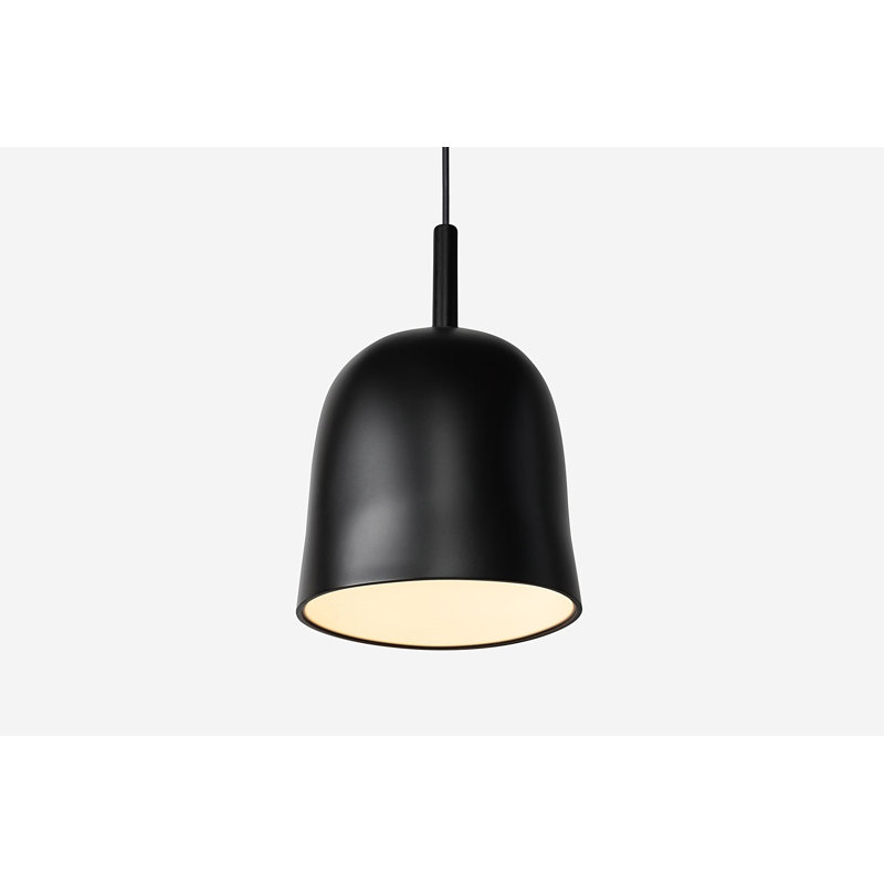 Vessel Pendant Light, Carbon, 18.5'' H x 9'' W x 9'' D, Black