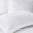 Bedding - 5 Piece, White , Microfiber, Ruffled & , , Machine Washable Accents Microfiber Bed Pieces, Ruffled, Decor