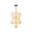 Lustre en grappe 13 lumières Art Deco