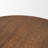 Dubravka Round Light Brown Wood Scalloped Edged Trays