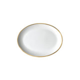 Platinum Edge Bone China Dinner Plate