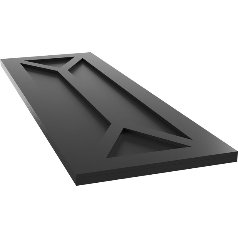 Volets à fixation fixe en PVC True Fit San Carlos, 52", 12"