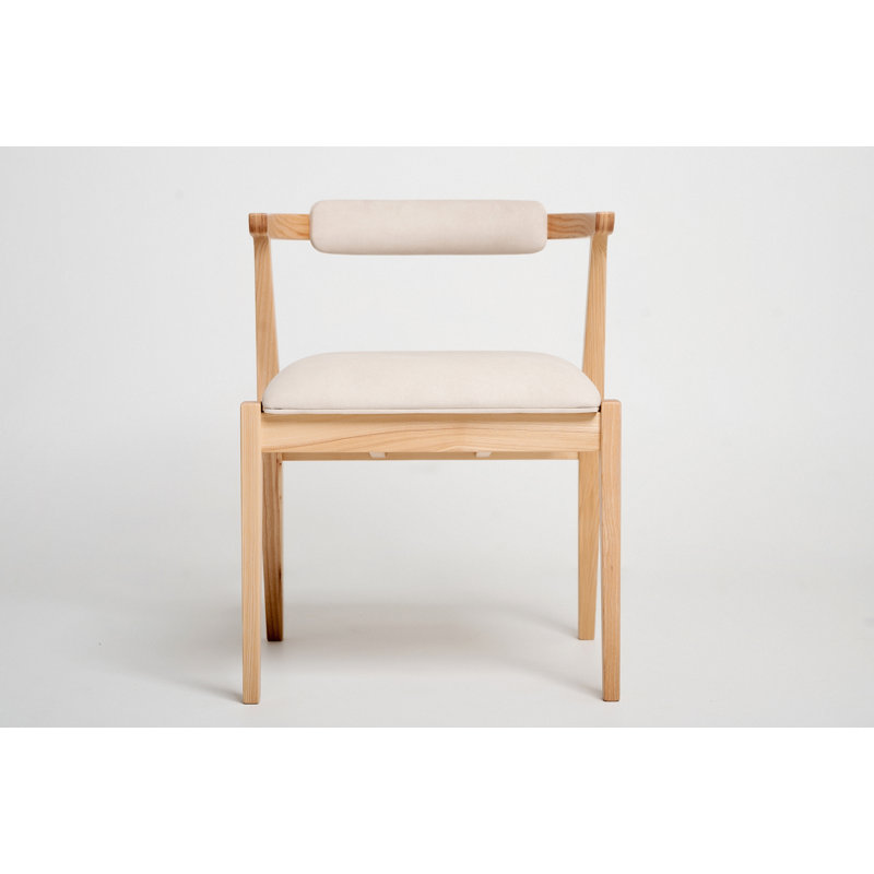 Ellis Dining Chair, Matte Ash, Beige