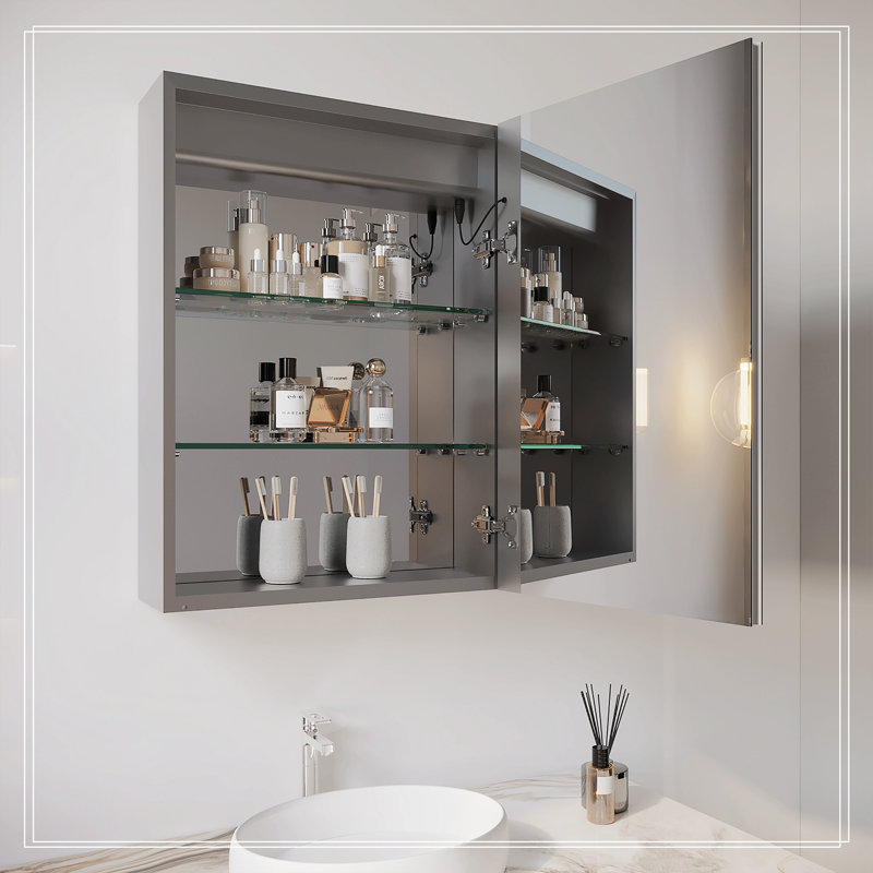 Aleli Aluminum Bathroom Cabinet