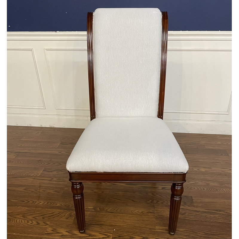 Regency 20.5'' H Cotton Upholstered Side Chair