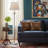 Beige and Brushed Nickel Three-Piece Lighting Set