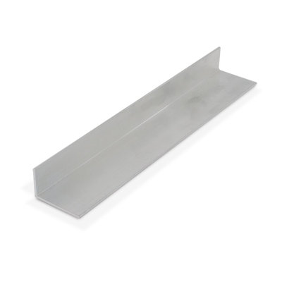 Outwater Alu555-M Mill Finish .75 Inch X 1.25 Inch X .062 Aluminum Angle Moulding 72 Inch Lengths (Pack Of 18 Pieces)