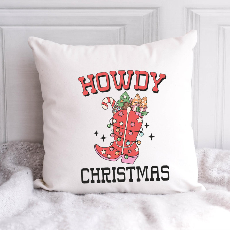 Noël - Coussin décoratif inclus, 14 po x 14 po